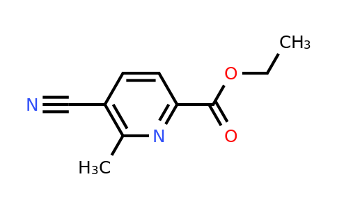 CAS 1483764-94-8 | ethyl 5-cyano-6-methylpyridine-2-carboxylate
