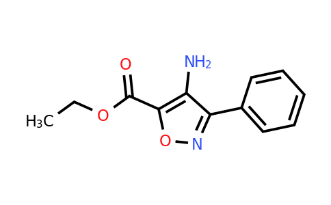 CAS 14838-24-5 | ethyl 4-amino-3-phenyl-1,2-oxazole-5-carboxylate
