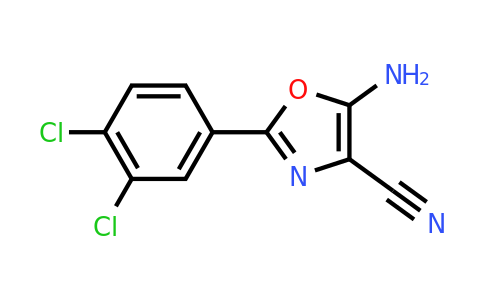 CAS 1484845-30-8 | 5-Amino-2-(3,4-dichlorophenyl)oxazole-4-carbonitrile