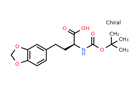 CAS 148494-42-2 | (S)-4-Benzo[1,3]dioxol-5-YL-2-tert-butoxycarbonylamino-butyric acid