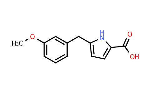 CAS 1485115-47-6 | 5-(3-Methoxybenzyl)-1H-pyrrole-2-carboxylic acid