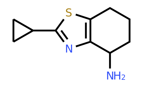 CAS 1485363-43-6 | 2-Cyclopropyl-4,5,6,7-tetrahydro-1,3-benzothiazol-4-amine