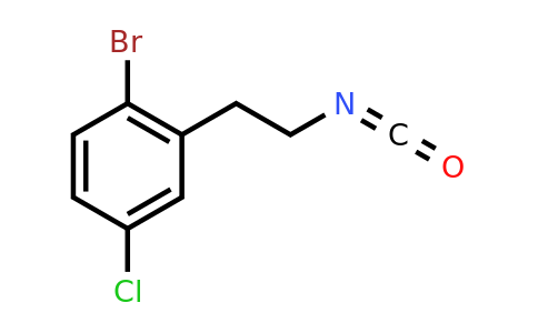 CAS 1485381-99-4 | 1-bromo-4-chloro-2-(2-isocyanatoethyl)benzene