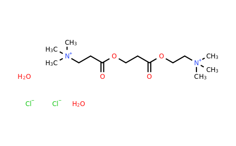 CAS 1485417-66-0 | trimethyl({2-[(3-{[3-(trimethylazaniumyl)propanoyl]oxy}propanoyl)oxy]ethyl})azanium dihydrate dichloride