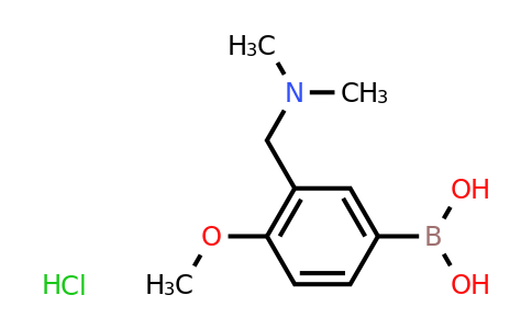 CAS 1485418-43-6 | {3-[(dimethylamino)methyl]-4-methoxyphenyl}boronic acid hydrochloride