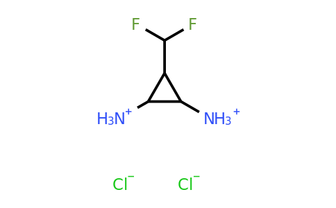CAS 1485426-69-4 | 3-(Difluoromethyl)cyclopropane-1,2-bis(aminium) dichloride