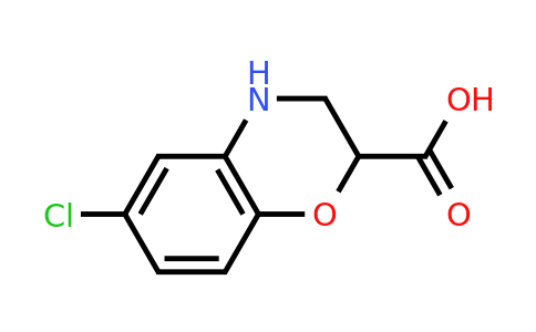 CAS 1485645-67-7 | 6-Chloro-3,4-dihydro-2H-benzo[b][1,4]oxazine-2-carboxylic acid