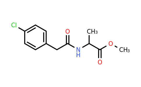 CAS 1485709-90-7 | methyl 2-[2-(4-chlorophenyl)acetamido]propanoate