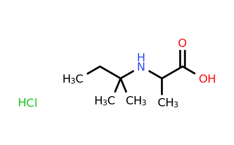 CAS 1485713-07-2 | 2-[(2-methylbutan-2-yl)amino]propanoic acid hydrochloride