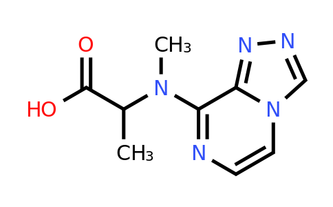 CAS 1485736-90-0 | 2-[methyl({[1,2,4]triazolo[4,3-a]pyrazin-8-yl})amino]propanoic acid
