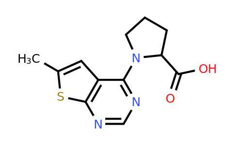 CAS 1485739-36-3 | 1-{6-methylthieno[2,3-d]pyrimidin-4-yl}pyrrolidine-2-carboxylic acid