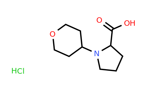 CAS 1485748-35-3 | 1-(oxan-4-yl)pyrrolidine-2-carboxylic acid hydrochloride