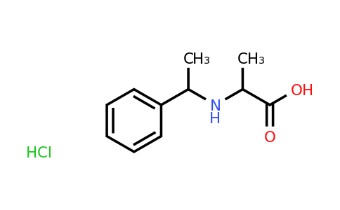 CAS 1485818-08-3 | 2-[(1-phenylethyl)amino]propanoic acid hydrochloride