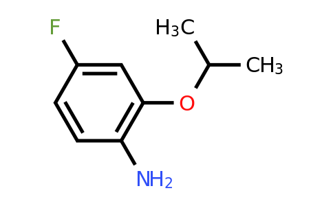 CAS 148583-65-7 | 4-Fluoro-2-isopropoxy-phenylamine