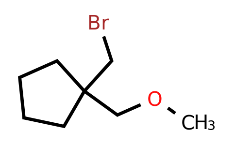 CAS 1485886-77-8 | 1-(Bromomethyl)-1-(methoxymethyl)cyclopentane
