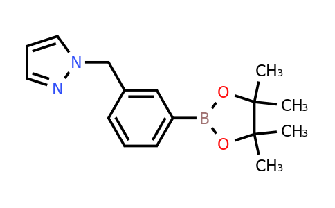 CAS 1486485-43-1 | 1-{[3-(tetramethyl-1,3,2-dioxaborolan-2-yl)phenyl]methyl}-1H-pyrazole