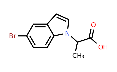 CAS 1486920-81-3 | 2-(5-Bromo-1H-indol-1-yl)propanoic acid