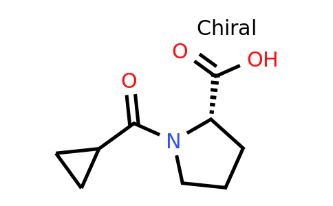 CAS 148706-15-4 | (2S)-1-cyclopropanecarbonylpyrrolidine-2-carboxylic acid