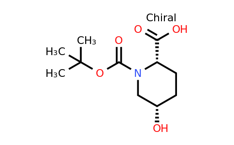 CAS 1487347-86-3 | (2S,5S)-1-(tert-Butoxycarbonyl)-5-hydroxypiperidine-2-carboxylic acid