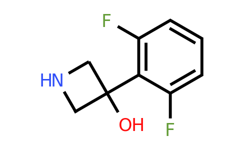 CAS 1487953-63-8 | 3-(2,6-difluorophenyl)azetidin-3-ol