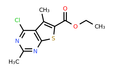 CAS 148838-70-4 | ethyl 4-chloro-2,5-dimethylthieno[2,3-d]pyrimidine-6-carboxylate