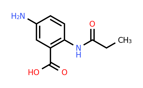 CAS 1488889-41-3 | 5-Amino-2-propionamidobenzoic acid