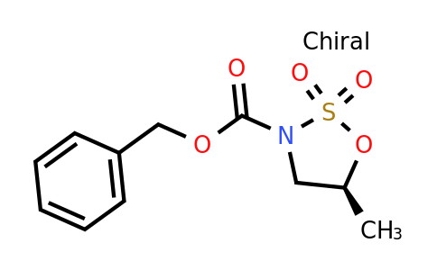 CAS 1489246-88-9 | (S)-3-Cbz-5-methyl-1,2,3-oxathiazolidine 2,2-dioxide