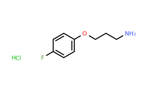 CAS 148941-98-4 | 3-(4-Fluorophenoxy)propan-1-amine hydrochloride