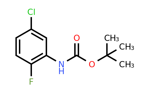 CAS 1489467-99-3 | tert-Butyl (5-chloro-2-fluorophenyl)carbamate