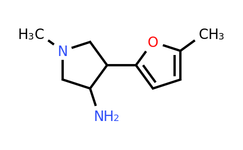 CAS 1489588-00-2 | 1-Methyl-4-(5-methylfuran-2-yl)pyrrolidin-3-amine