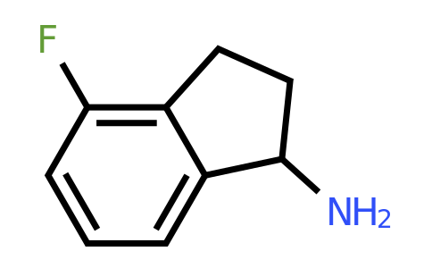 CAS 148960-34-3 | 4-Fluoro-2,3-dihydro-1H-inden-1-amine