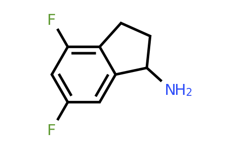 CAS 148960-40-1 | 4,6-Difluoro-2,3-dihydro-1H-inden-1-amine