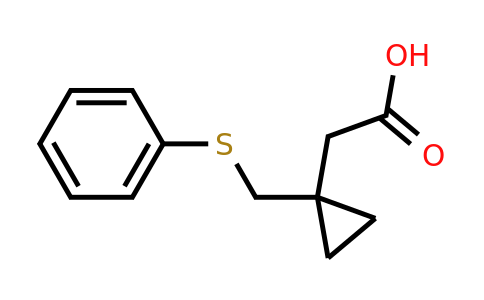 CAS 1489830-03-6 | 2-{1-[(phenylsulfanyl)methyl]cyclopropyl}acetic acid