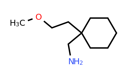 CAS 1489855-51-7 | [1-(2-methoxyethyl)cyclohexyl]methanamine