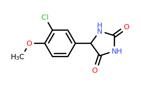CAS 1490446-35-9 | 5-(3-chloro-4-methoxyphenyl)imidazolidine-2,4-dione