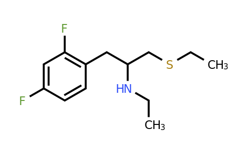 CAS 1490532-16-5 | [1-(2,4-difluorophenyl)-3-(ethylsulfanyl)propan-2-yl](ethyl)amine
