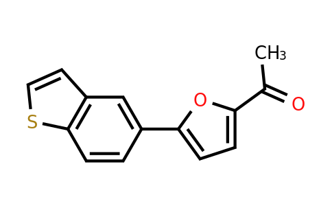 CAS 1490665-95-6 | 1-[5-(1-benzothiophen-5-yl)furan-2-yl]ethan-1-one