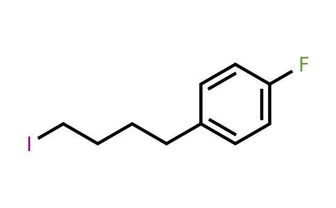 CAS 149069-37-4 | 1-(4-Iodobutyl)-4-fluorobenzene