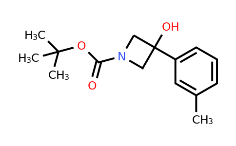 CAS 1490999-79-5 | tert-Butyl 3-hydroxy-3-(m-tolyl)azetidine-1-carboxylate
