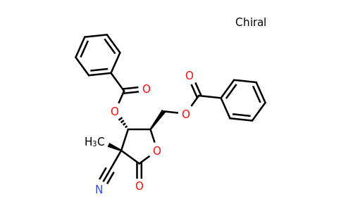 CAS 1491026-40-4 | (2R,3S,4R)-2-[(benzoyloxy)methyl]-4-cyano-4-methyl-5-oxooxolan-3-yl benzoate