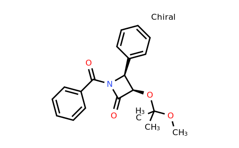 CAS 149107-92-6 | (3R,4S)-1-Benzoyl-3-((2-methoxypropan-2-yl)oxy)-4-phenylazetidin-2-one