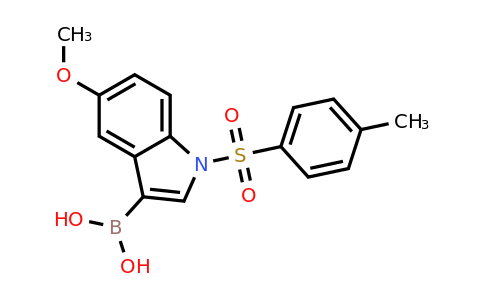CAS 149108-62-3 | 5-Methoxy-1-[(4-methylphenyl)sulfonyl]-1H-indol-3-ylboronic acid