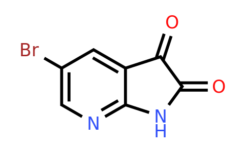 CAS 149142-67-6 | 5-bromo-1H,2H,3H-pyrrolo[2,3-b]pyridine-2,3-dione