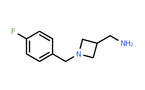 CAS 1491637-11-6 | {1-[(4-fluorophenyl)methyl]azetidin-3-yl}methanamine