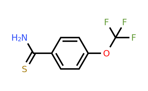 CAS 149169-34-6 | 4-(Trifluoromethoxy)benzothioamide