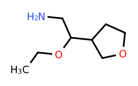 CAS 1491754-43-8 | 2-ethoxy-2-(oxolan-3-yl)ethan-1-amine