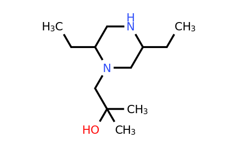CAS 1492369-56-8 | 1-(2,5-diethylpiperazin-1-yl)-2-methylpropan-2-ol