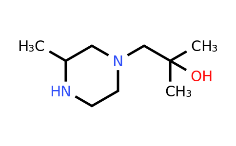 CAS 1492431-23-8 | 2-methyl-1-(3-methylpiperazin-1-yl)propan-2-ol