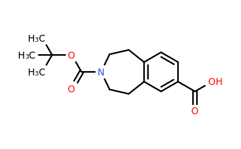 CAS 149353-73-1 | 3-(Tert-butoxycarbonyl)-2,3,4,5-tetrahydro-1H-benzo[D]azepine-7-carboxylic acid
