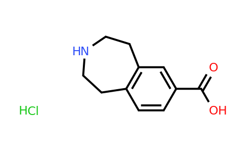 CAS 149353-83-3 | 2,3,4,5-Tetrahydro-1H-benzo[D]azepine-7-carboxylic acid hydrochloride